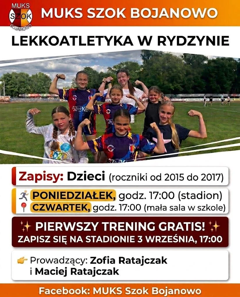 MUKS Szok Bojanowo zagości w Rydzynie