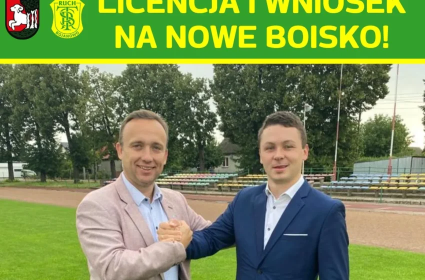  RUCH BOJANOWO otrzymał licencję na sezon 2023/2024