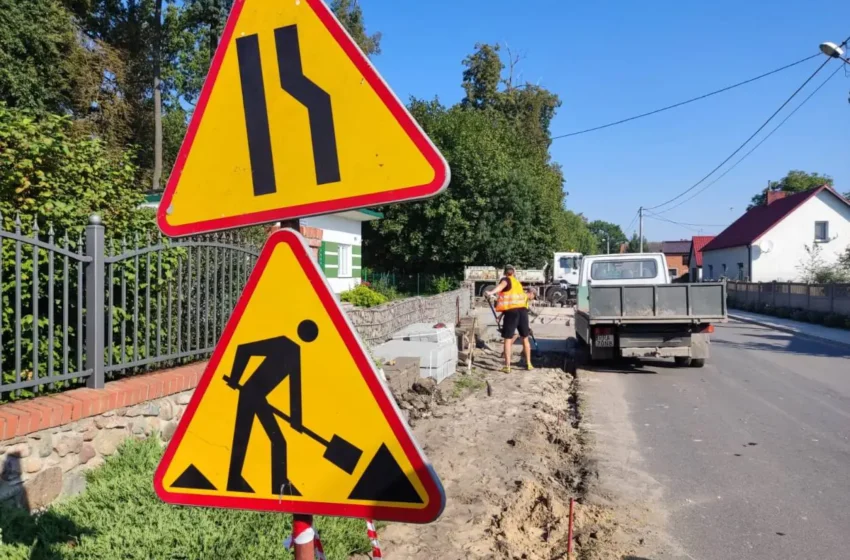  Gmina Bojanowo kontynuuje budowę chodników