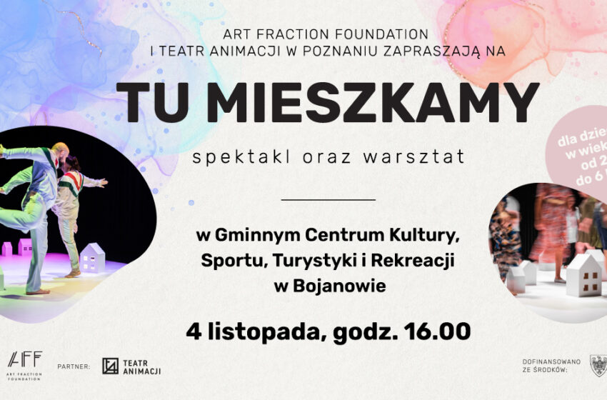  Zapraszamy na festiwal sztuki dla najmłodszych