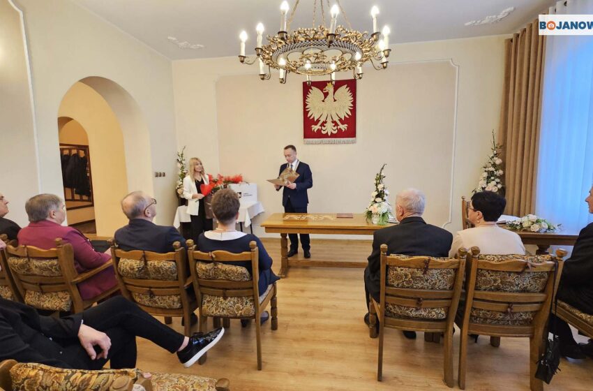  W Bojanowie otrzymali „Medale Za Długoletnie Pożycie Małżeńskie”.