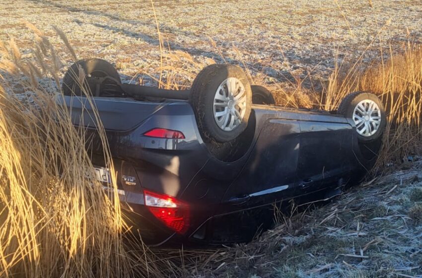  Wypadek na drodze między Tarchalinem a Poniecem