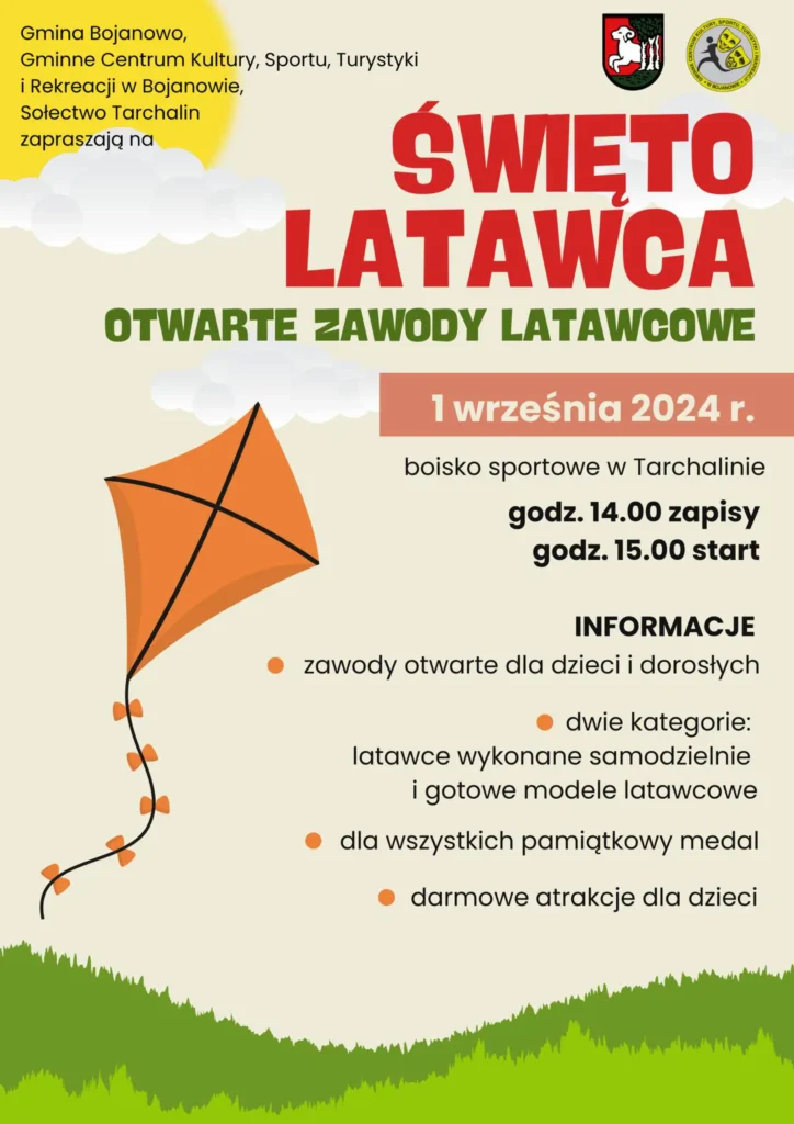 Święto Latawca 2024: Otwarte Zawody Latawcowe w Tarchalinie