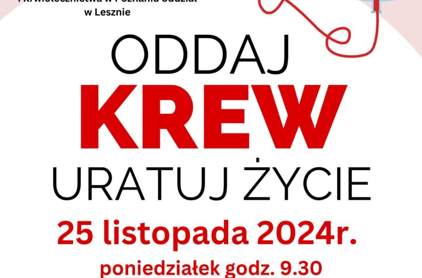  Oddaj Krew – Ratuj Życie: Akcja w Bojanowie