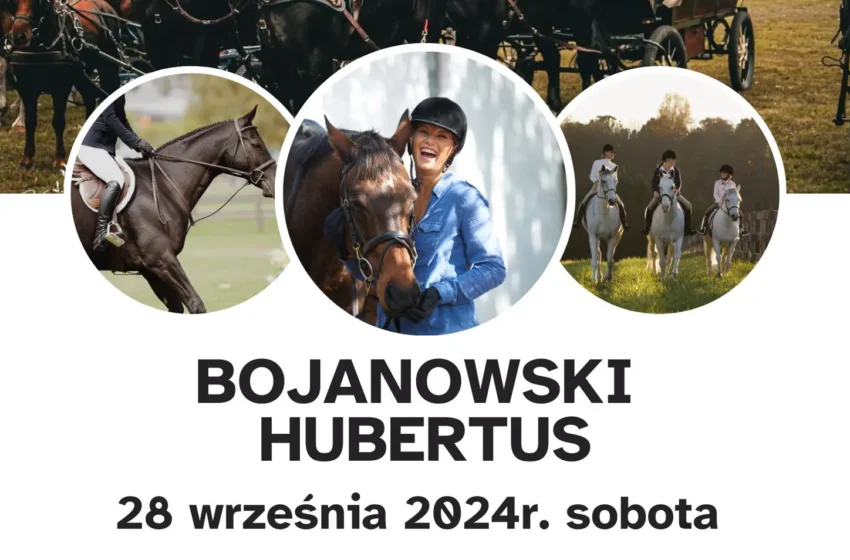  Bojanowski Hubertus 2024 – Święto Jeździeckie w Tarchalinie