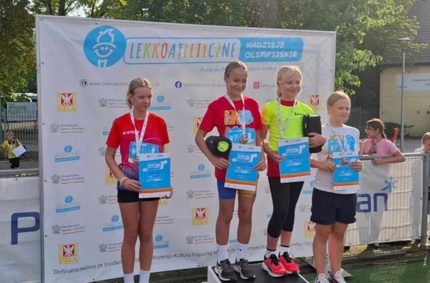  Emilia Rybarczyk Brązową Medalistką w Finale Wojewódzkim Lekkiej Atletyki w Poznaniu