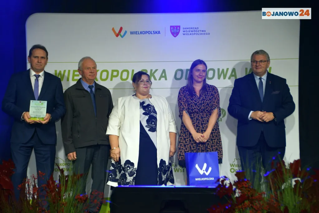Gala „Liderzy Wielkopolskiej Odnowy Wsi” – Wydartowo Pierwsze Laureatem Konkursu