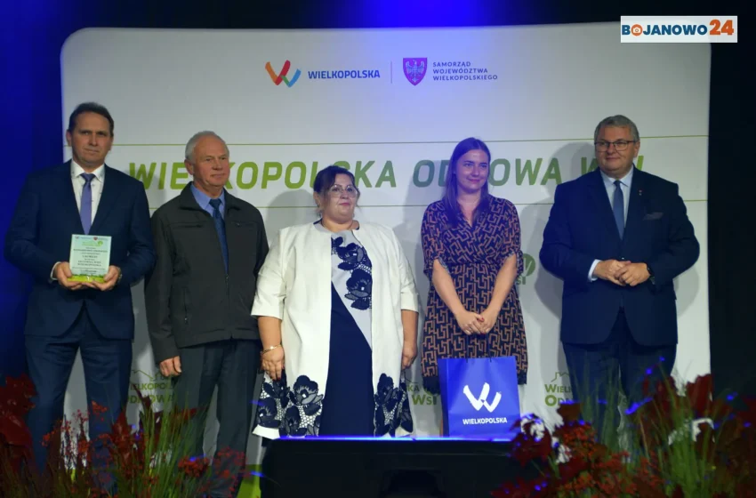  Gala „Liderzy Wielkopolskiej Odnowy Wsi” – Wydartowo Pierwsze Laureatem Konkursu