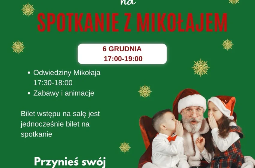  Zatoka Przygód zaprasza na wyjątkowe Spotkanie z Mikołajem!