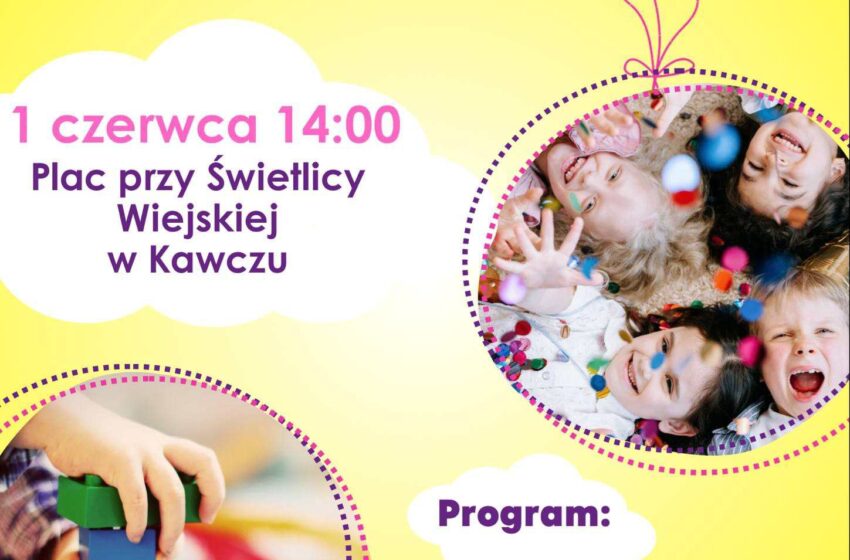Kolorowy Dzień Dziecka w Kawczu!