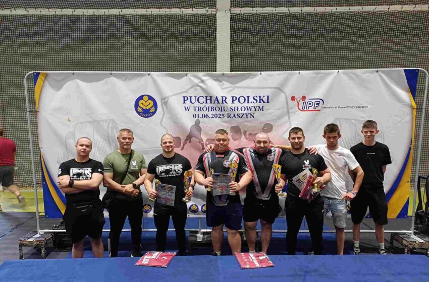 Sztanga Bojanowo z sukcesem w Raszynie – Majsnerowski z Pucharem Polski