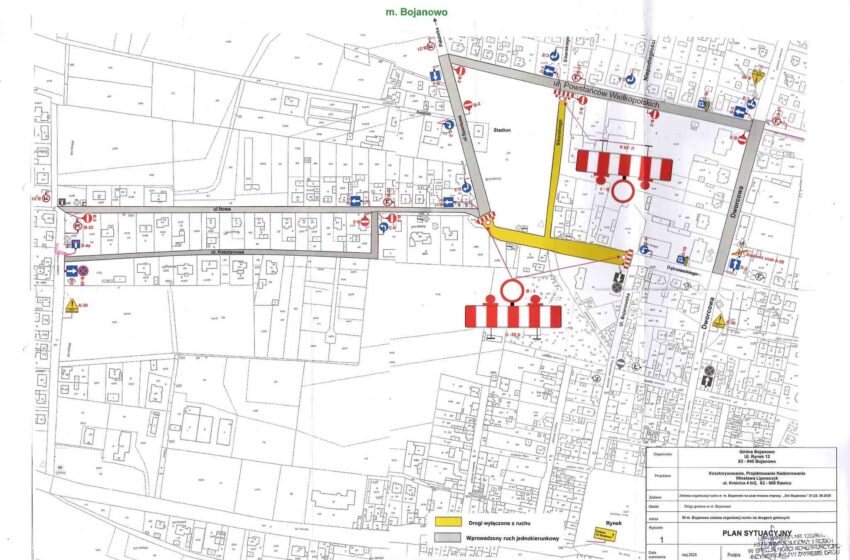 Zmiana organizacji ruchu na czas Dni Bojanowa 2025 – ważna informacja dla kierowców!
