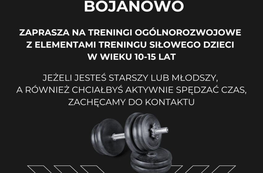 Klub Sportowy Sztanga Bojanowo zaprasza! Siła, pasja i trening dla każdego