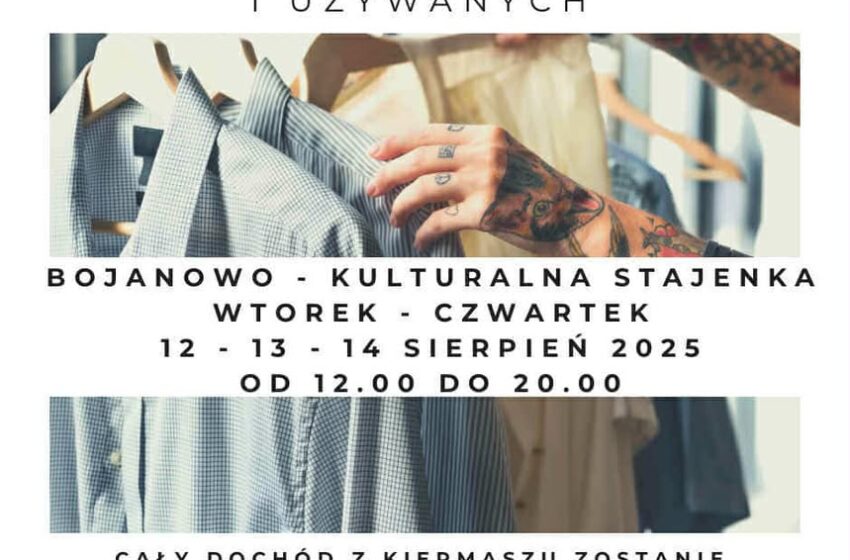  Kiermasz w Bojanowie: Pomagamy Tomaszowi Smektale!