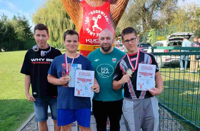  Dwa złote medale dla „Sztangi” Bojanowo na Mistrzostwach Wielkopolski U15