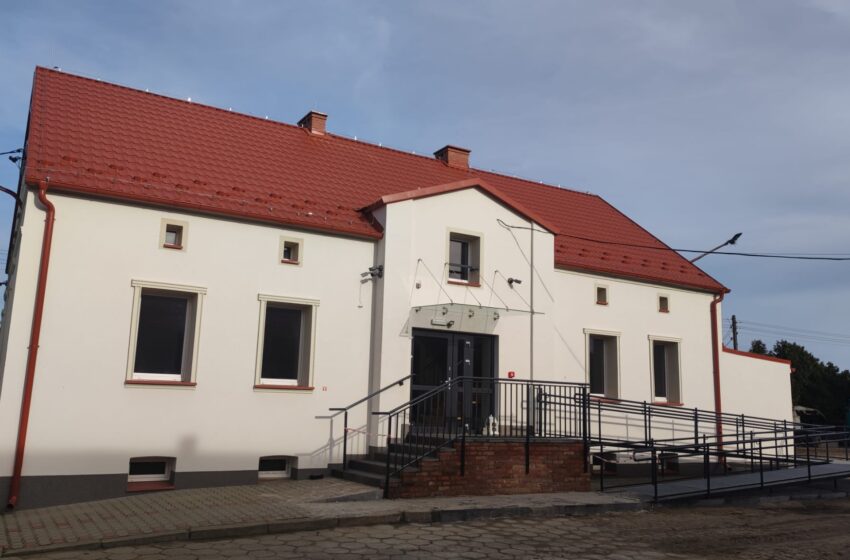  Zakończyła się przebudowa i termomodernizacja budynku Zakładu Gospodarki Komunalnej i Mieszkaniowej