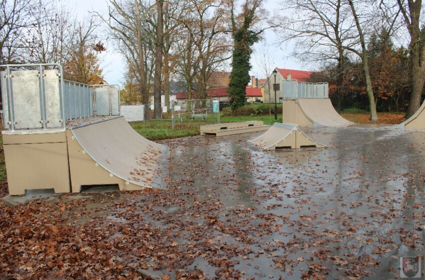  Skatepark w Parku im. Kosynierów coraz bliżej otwarcia