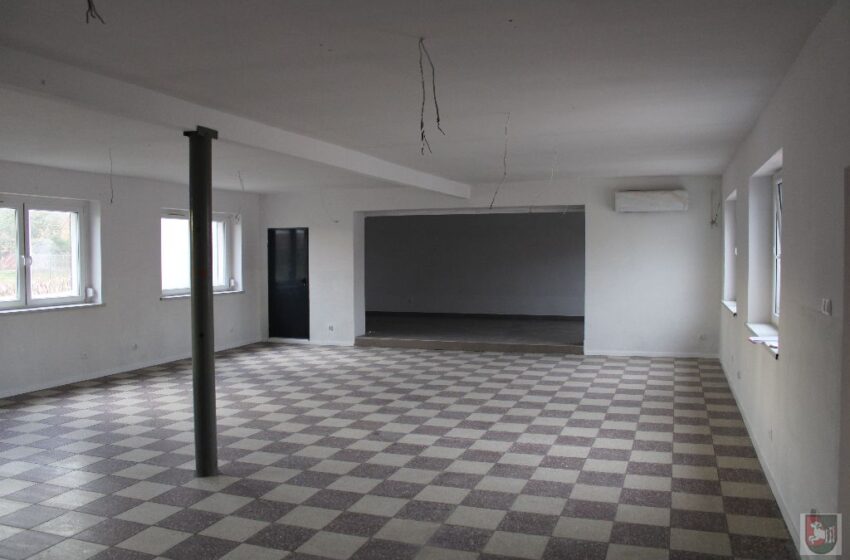  Zakończony pierwszy etap remontu świetlicy wiejskiej w Kawczu