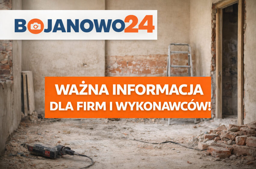  Jest zapytanie ofertowe dla wykonawców