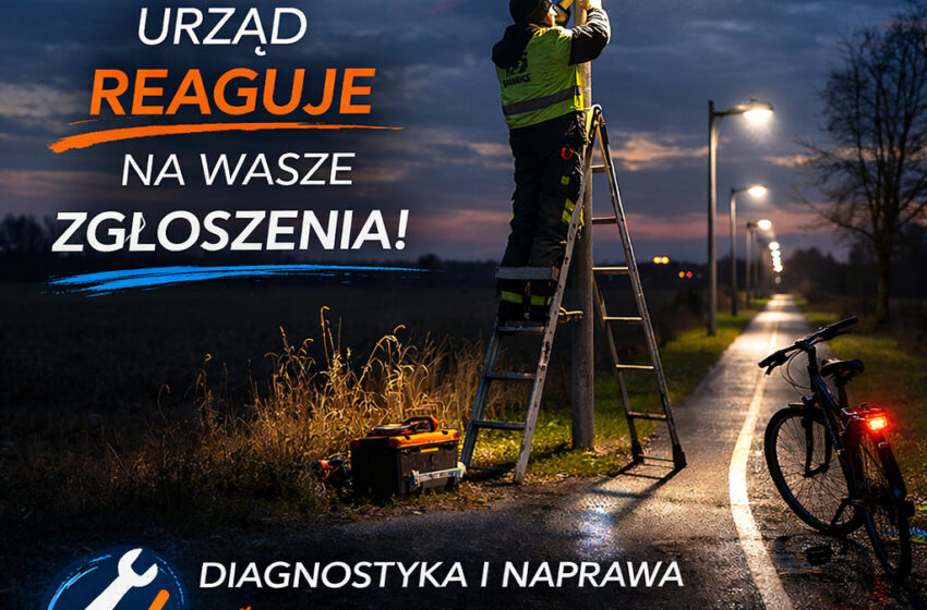  Urząd reaguje na zgłoszenia mieszkańców